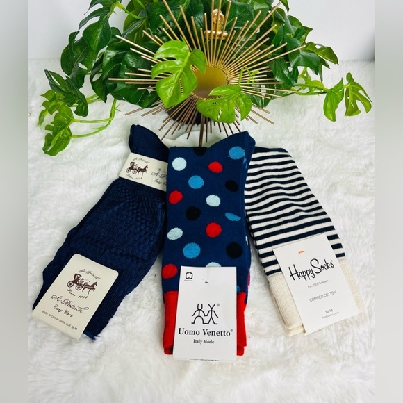 Other - 🟦 Men Fashion Socks 3 pairs 🟦